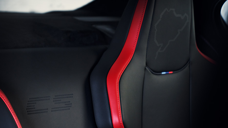 Asientos de carbono del carro deportivo de lujo M5