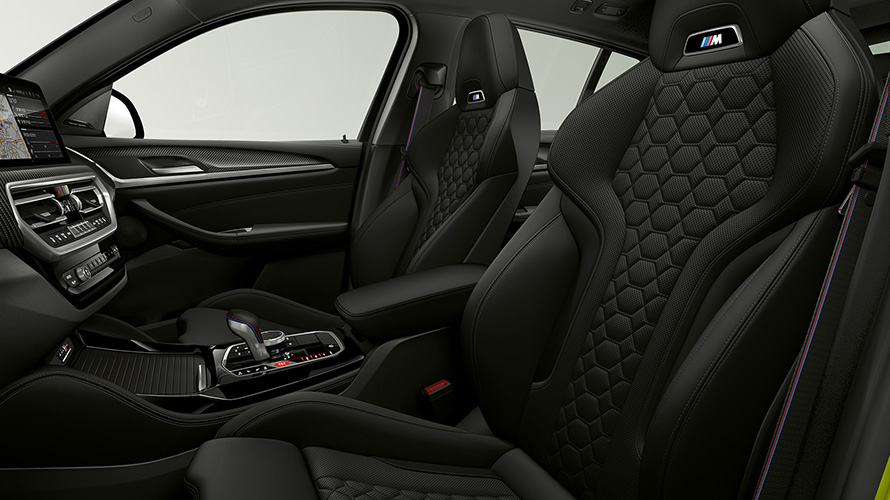 BMW X4 M Competition F98 LCI 2021 Asientos deportivos M BMW X4 M Competition F98 LCI Renovación 2021 Asientos deportivos M Interior