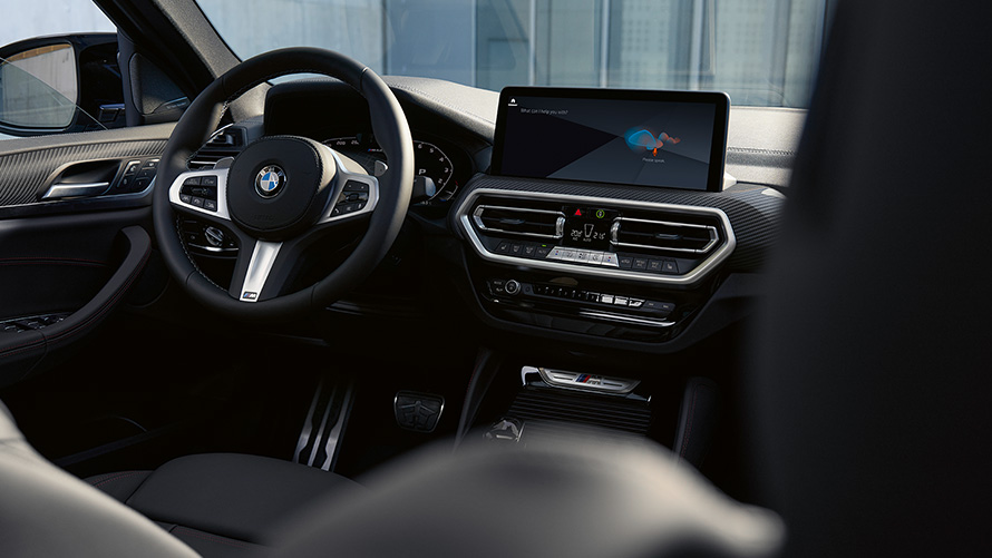 BMW X4 M40i G02 LCI Renovación 2021 Interior Puesto de conducción