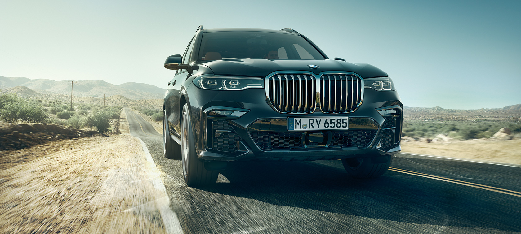 BMW X7, vista delantera BMW X7, vista delantera