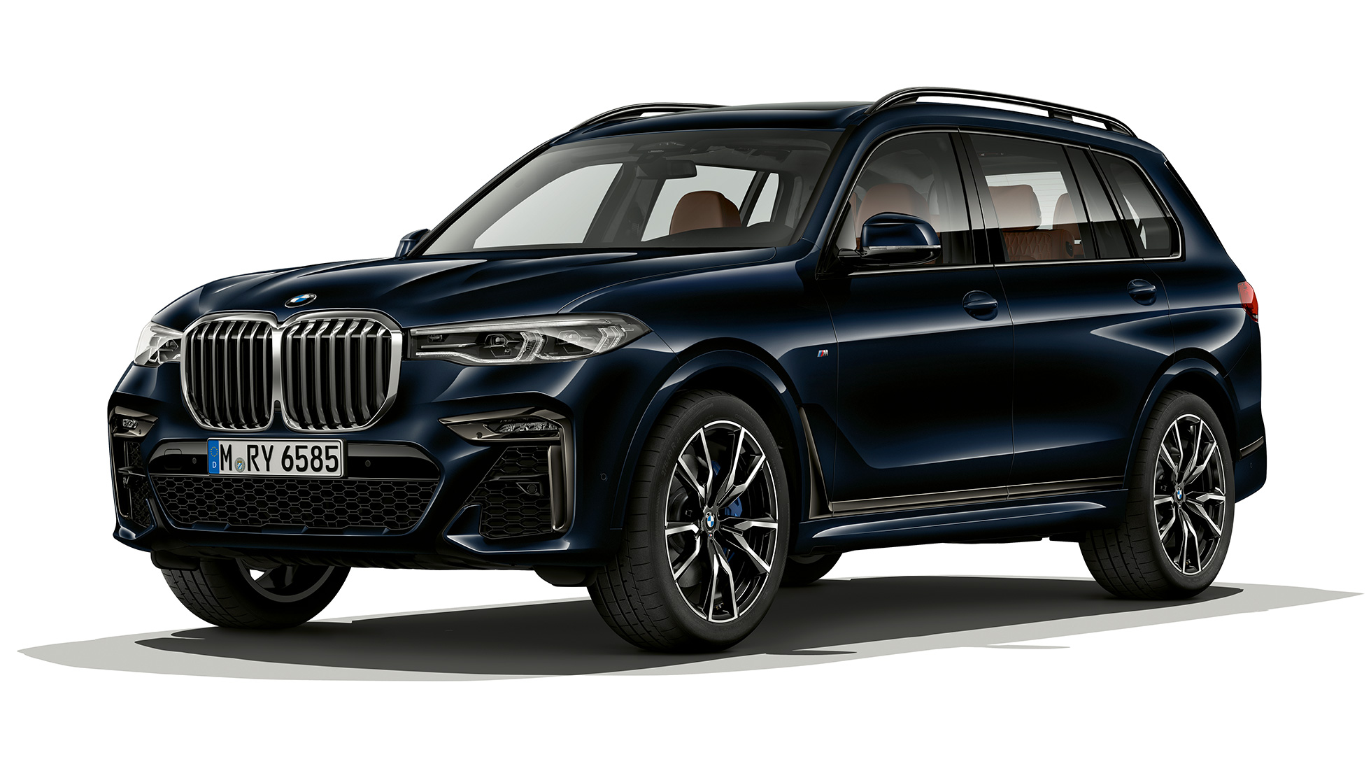 BMW X7 BMW Individual X7 xDrive40i Toma de estudio del BMW X7 en vista delantera de tres cuartos como BMW Individual X7 xDrive40i
