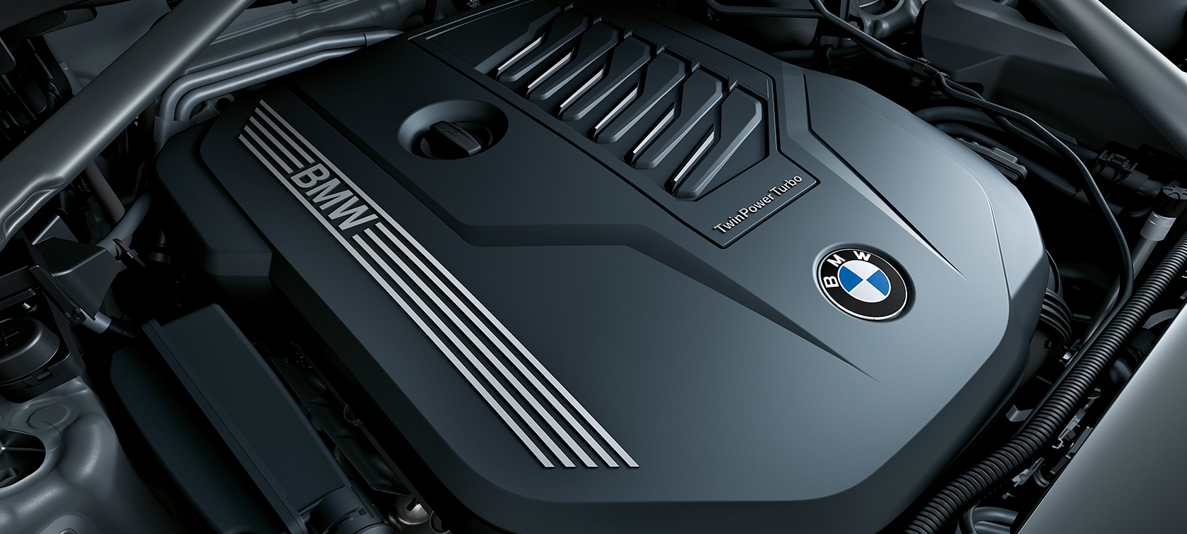 BMW X7 BMW TwinPower Turbo BMW TwinPower Turbo engine, close-up