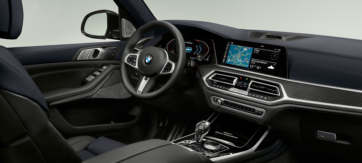 Cockpit BMW Dark Shadow Edition Interior Cockpit BMW X7 G07 Dark Shadow Edition Interior