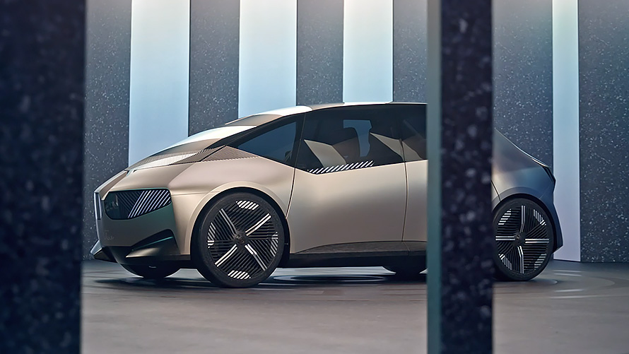 Vídeo, diseño monolítico BMW i Vision Circular 2021 BMW i Vision Circular 2021 Vehículo Vision, diseño monolítico, vídeo