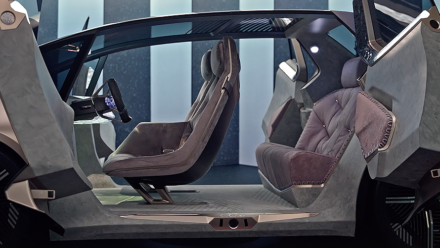 Vídeo, diseño interior BMW i Vision Circular 2021 BMW i Vision Circular 2021 Vehículo Vision, diseño interior, vídeo