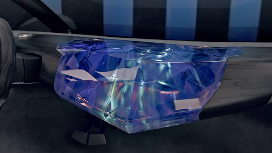 Vídeo, diseño interior, tablero de instrumentos como escultura flotante BMW i Vision Circular 2021 BMW i Vision Circular 2021 Vehículo Vision, diseño interior, tablero de instrumentos como escultura flotante, vídeo